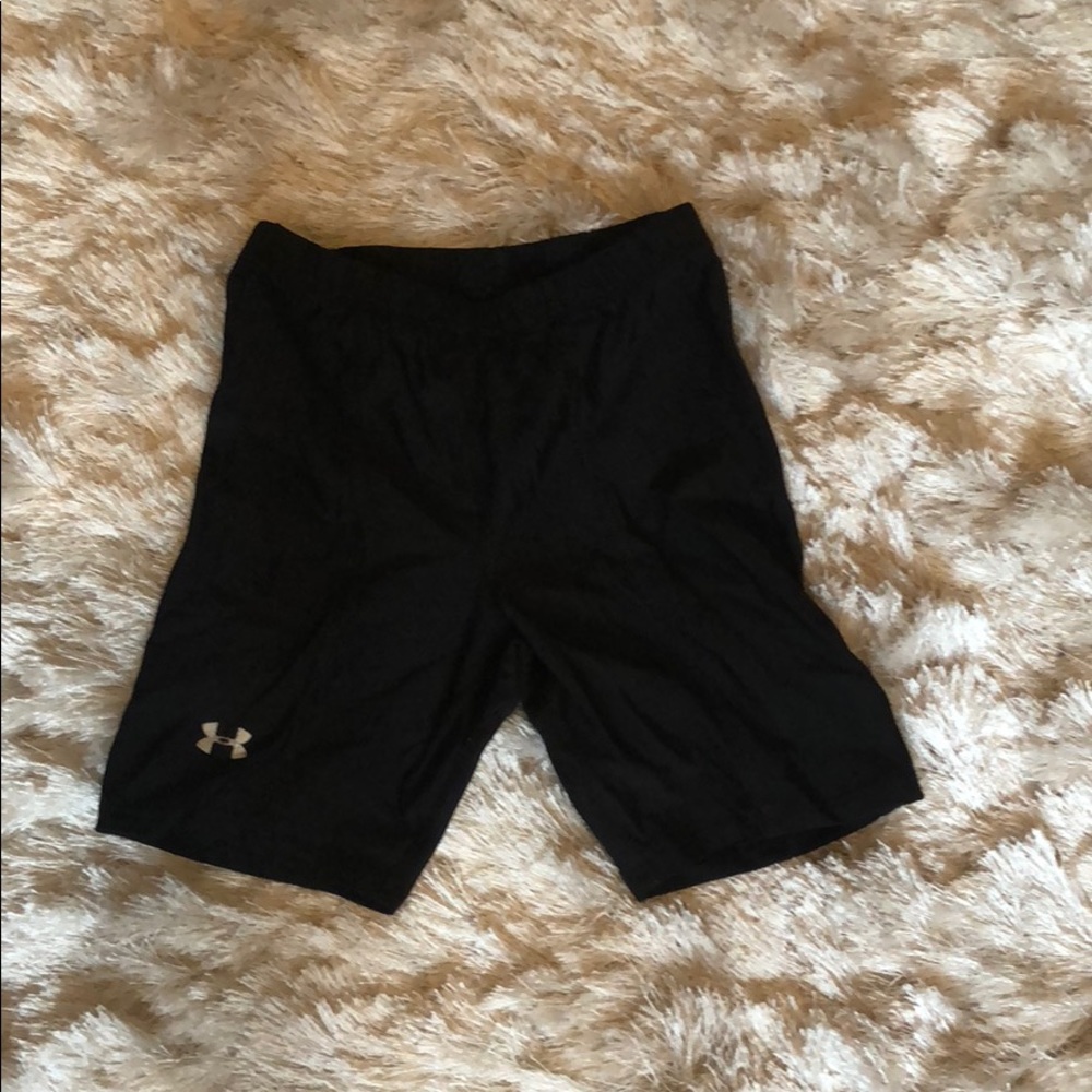 black under armor shorts